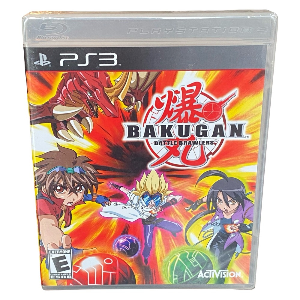 Bakugan Battle Brawlers Sony PlayStation 3 PS3 Activision 2009 New Sealed